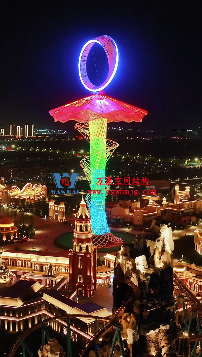 身姿輕盈，造型優(yōu)美的膜結構建筑